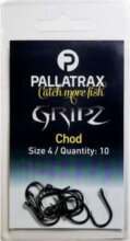 Pallatrax Gripz Chod Hooks 10 Size 8