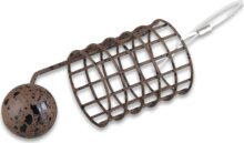 MS RANGE feeder etetőkosár rozsdamentes acél barna / 80g / 27X32mm