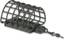 MS RANGE feeder etetőkosár rozsdamentes acél / zöld / 60g / 32X24X32mm