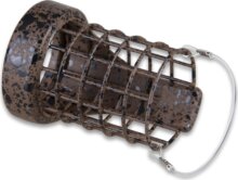 MS RANGE feeder etetőkosár rozsdamantes acél barna / 80g / 35X55cm