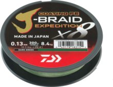 Daiwa J-Braid Expedition X8 dark green, 150m, 0.06mm