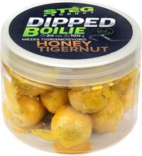 Stég Dipped boilie 100gr 20 mm Mézes -Tigrismogyoró