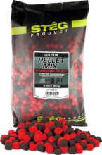 Stég Pellett Mix 800g 8mm Eper-Halibut