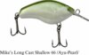 Mike's Long Cast wobbler 66 mm 18g Ayu Pearl Ayu Gyöngyház Shallow