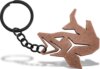 Sörnyitós kulcstartó Delphin PIKENER (bronz)