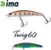 Ima Twing 60S 60mm 6.5g 009 Peacock