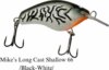 Mike's Long Cast 66 Shallow 18g Floating Black/White