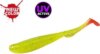 Molix RA Shad 4.5" / #639 - UV Tournament Chartreuse Orange Tail gumihal