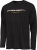 Savage Gear SIGNATURE LOGO LS T-SHIRT S BLACK CAVIAR hosszúujjú póló
