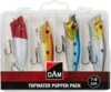 DAM TOPWATER POPPER PACK INC. BOX 7-9CM wobbler szett