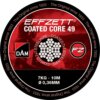DAM EFFZETT Coated COATED CORE49 STEELTRACE 10m 11KG BROWN bevonatos acélelőke