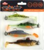 Berkley Pulse Realistic Prerigged Mix Mdium 4 Darab gumihal
