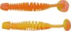 Berkley PowerBait PWRBT PWR Leech 50mmFL Orng/Snsne Ylw gumihal