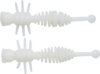 Berkley PowerBait PWRBT PWR Larvae 55mm Milky White gumihal