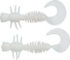 Berkley PowerBait PWRBT PWR Curly 55mm Milky White gumihal