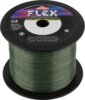 Berkley Flex Braid; 2175m | 2000yd, 0,12mm, 5,1kg | 11lb , Moss Green fonott pergető zsinór