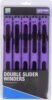 Preston DOUBLE SLIDER WINDERS 26cm WIDE PURPLE