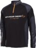 Savage Gear TOURNAMENT GEAR SHIRT 1/2 ZIP L BLACKINK hosszúujjú póló