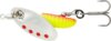 Savage Gear GRUB SPINNERS 2 5.8G S SILVER RED YELLOW körforgó villantó