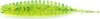 FISHUP Tanta 3" (6pcs.), #026 - Flo Chartreuse/Green gumiféreg