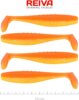 Reiva Flat Minnow Shad 10cm 4db/cs (Shiny Orange)