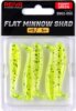 Reiva Flat Minnow Shad 5cm 5db/cs (Poppy Green)