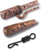 ANACONDA Jungle Brown QL Saftey Lead Clip szett /5db