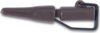 ANACONDA Quick Change Easy Lock Lead Clip Brown 5db