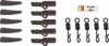 ANACONDA Quick Change Saftey Lead Clip Kit Brown 5db