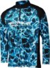Savage Gear MARINE UV LONG SLEEVE TEE M SEA BLUE uv szűrő póló