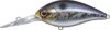 Evergreen Combat Crank 400 6.8cm 21g #209 Hologram Wakasagi