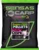 Sensas Pellet Super Feed Garlic Dark 650g 2mm