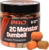 Carp Expert Pro 2C Monster Dumbell 50G Scopex-Pineapple 8X10mm
