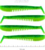 Nevis Impulse Shad 10cm 4db/cs (Poison Green)