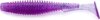 FISHUP U-Shad 3" (9pcs.), #215- Violet/Pearl