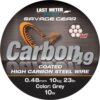 Savage Gear CARBON49 STEELWIRE 10M0.60MM16KG35LBS CG fém előkezsinór