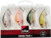 DAM CRANK PACK INC. BOX 3-5CM 3-5CM wobbler szett