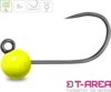 Delphin T-AREA BL Tungsten jig / 5 db (fluo sárga/4mm/0,6g/#6)