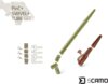 Delphin sCAMO PinC + Swivel + Tube szett / 5 db szett (#4)