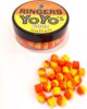 Ringers Yoyo Duos Orange and Yellow (8mm)