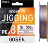 Gosen Answer Jigging PE X8 PE 0.8 - 200m - 0.148mm Multi Color