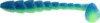 Breaker gumihal 7 cm Blue- Lime
