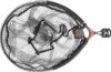 Trabucco GNT-X Match Carp Silicone 60*50/40cm, szákfej