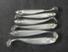 Alpha Tackle Sardine Black Gold arany csillámokkal/ 10cm