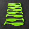Alpha Tackle Paddleworm Fluo Green / 7cm / 1db