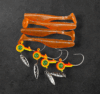 Alpha Tackle Paddleworm Flou Orange 10g jig / 7cm / 1db