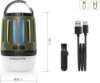 Delphin MOSKYTO kemping lámpa (3W/140lm/2600mAh)