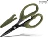 Delphin BladeX Long Titan fogazott horgászolló (12 cm)