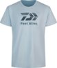 Daiwa D-VEC T-Shirt Trout (light blue, #L) póló