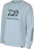 Daiwa D-VEC Crew Neck Trout (light blue, #M)